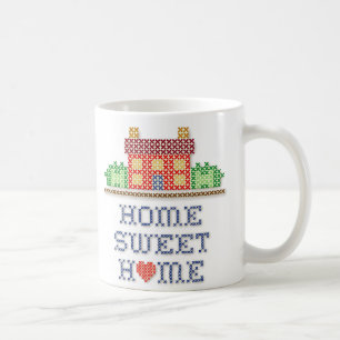 Zuhause Sweet Zuhause Kaffeetasse