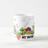 Zuhause Sweet Zuhause Kaffeetasse (Mittel)