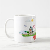Zuhause Sweet Zuhause Kaffeetasse (Links)
