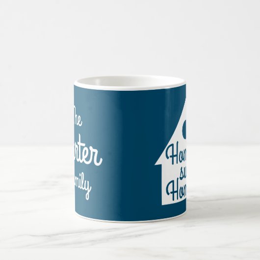 Zuhause Sweet Zuhause Kaffeetasse (Mittel)