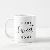 Zuhause Sweet Zuhause Kaffeetasse (Links)