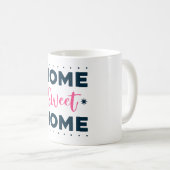 Zuhause Sweet Zuhause Kaffeetasse (VorderseiteRechts)