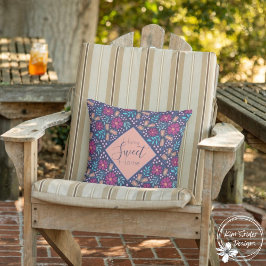 "Zuhause Sweet Zuhause" Kissen