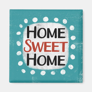 Zuhause Sweet Zuhause Kühlschrank Magnet