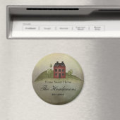 Zuhause Sweet Zuhause Kühlschrankmagnet (In Situ (Geschirrspüler))