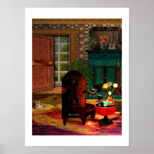 Zuhause Sweet Zuhause LeeMarie kreatives Design Poster (Vorne)