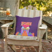 Zuhause Sweet Zuhause Lila Kissen (Stuhl )