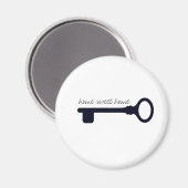 Zuhause Sweet Zuhause Magnet (Vorderseite/Rückseite)