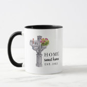 Zuhause Sweet Zuhause Mailbox-Tasse Tasse (Links)