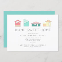 Zuhause Sweet Zuhause Minimalistisch Housewarming