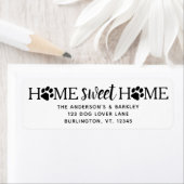 Zuhause Sweet Zuhause Moving Rücksendeadresse (Insitu)