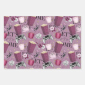 Zuhause Sweet Zuhause-Muster Geschenkpapier Set (Vorderseite 2)
