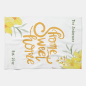 Zuhause Sweet Zuhause New Homeowner Housewarming H Geschirrtuch (Horizontal)