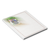 Zuhause Sweet Zuhause Notizblock (angewinkelt)