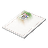 Zuhause Sweet Zuhause Notizblock (Rotiert)