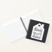 Zuhause Sweet Zuhause Notizbuch (Innenseite)