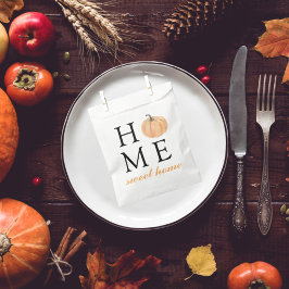 Zuhause Sweet Zuhause | Orange Pumpkin | Herbstsai Geschenktütchen