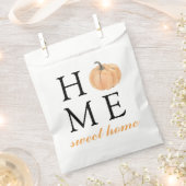 Zuhause Sweet Zuhause | Orange Pumpkin | Herbstsai Geschenktütchen (Ausgeschnitten)