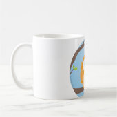 ZUHAUSE SWEET ZUHAUSE :: Owl in einem Baum 4 Kaffeetasse (Links)