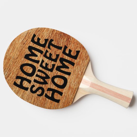 ZUHAUSE SWEET ZUHAUSE PADDLES TISCHTENNIS SCHLÄGER (Seitenansicht)