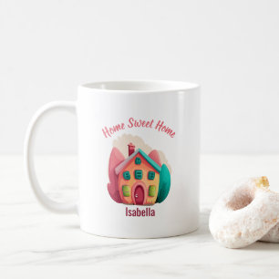 "Zuhause Sweet Zuhause" Personalisiert Neue Zuhaus Kaffeetasse