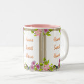 Zuhause Sweet Zuhause Pink Tasse (VorderseiteRechts)