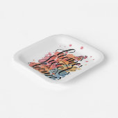 Zuhause Sweet Zuhause Plate Pappteller (Gewinkelt)