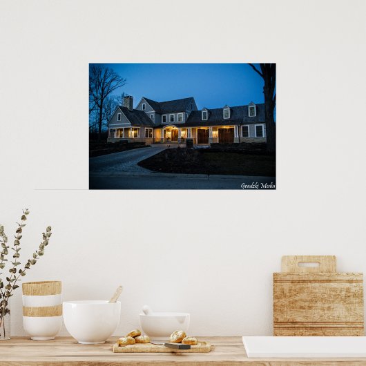 Zuhause Sweet Zuhause Poster (Küche)