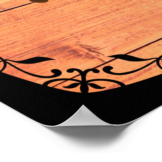 Zuhause Sweet Zuhause Poster (Ecke)