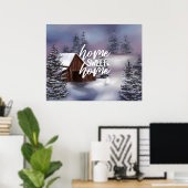 Zuhause Sweet Zuhause Poster (Heimbüro)