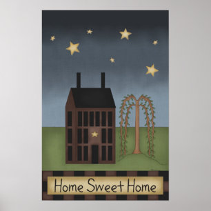 ZUHAUSE SWEET ZUHAUSE POSTER