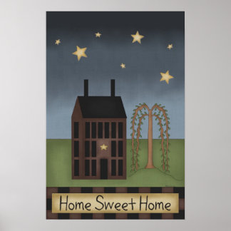 ZUHAUSE SWEET ZUHAUSE POSTER