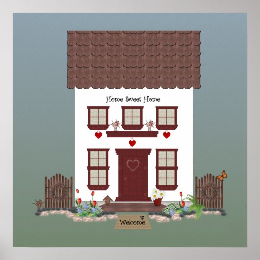 Zuhause Sweet Zuhause Poster (Vorne)