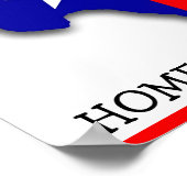 Zuhause Sweet Zuhause Poster (Ecke)