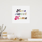 Zuhause Sweet Zuhause Poster (Küche)