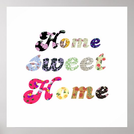Zuhause Sweet Zuhause Poster (Vorne)