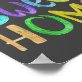 Zuhause Sweet Zuhause Poster (Ecke)