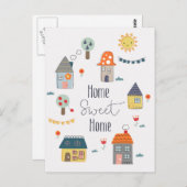 Zuhause Sweet Zuhause Postkarte (Vorne/Hinten)