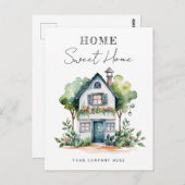 Zuhause Sweet Zuhause Postkarte (Vorne/Hinten)