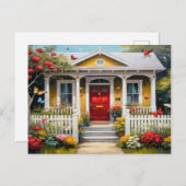 Zuhause Sweet Zuhause Postkarte (Vorne/Hinten)