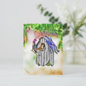 Zuhause Sweet Zuhause Postkarte (Stehend Vorderseite)