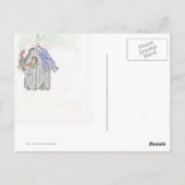 Zuhause Sweet Zuhause Postkarte (Rückseite)