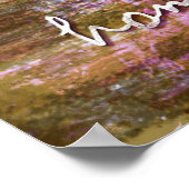 Zuhause Sweet Zuhause Print Poster (Ecke)