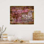Zuhause Sweet Zuhause Print Poster (Küche)