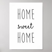 Zuhause Sweet Zuhause Print Poster (Vorne)