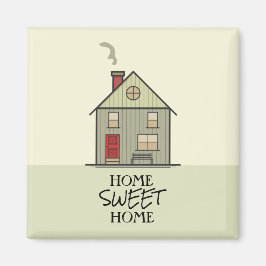 Zuhause Sweet Zuhause Quote Niedlich House Magnet