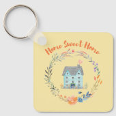 Zuhause Sweet Zuhause Real Anwesen Budget Marketin Schlüsselanhänger (Vorderseite)