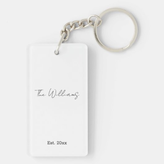 Zuhause Sweet Zuhause Real Anwesen Closing-Bewertu Schlüsselanhänger (Rückseite)