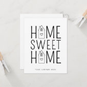 Zuhause Sweet Zuhause Real Anwesen Herberge Karte (Vorderseite/Rückseite Beispiel)