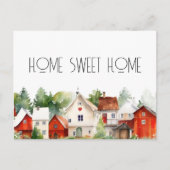 Zuhause Sweet Zuhause Real Anwesen Postkarte (Vorderseite)